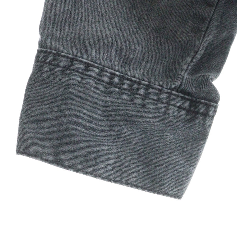 juun.j(ジュン ジェイ) ベルト付き デニムシャツ ブラック JC0164P404