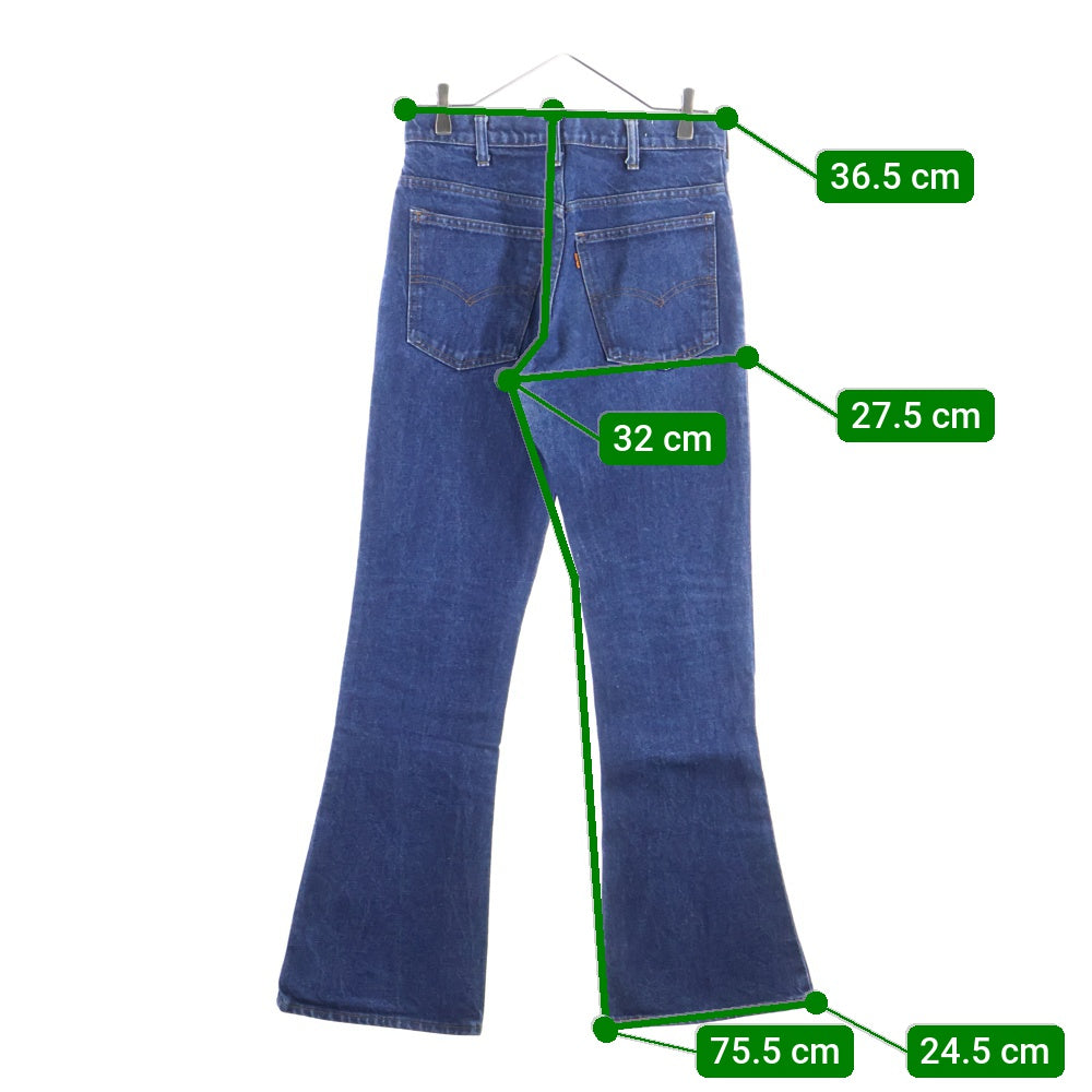 Levi's(リーバイス) 80S VINTAGE 646 オレンジタブ 42TALON ジップ