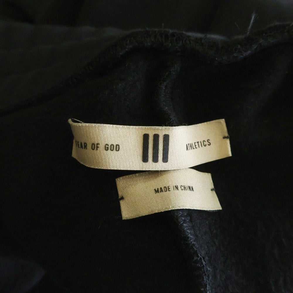 adidas(アディダス) ×FEAR OF GOD ATHLETICS RELAX SEWEAT PANT フィア オブ ゴッド アスレティックス サイドライン リラックス スウェット パンツ ブラック IS8753