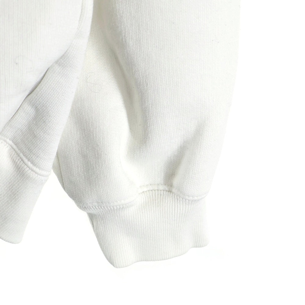 VETEMENTS(ヴェトモン) フロントプリント プルオーバースウェットパーカー フーディー ホワイト UAH21TR587