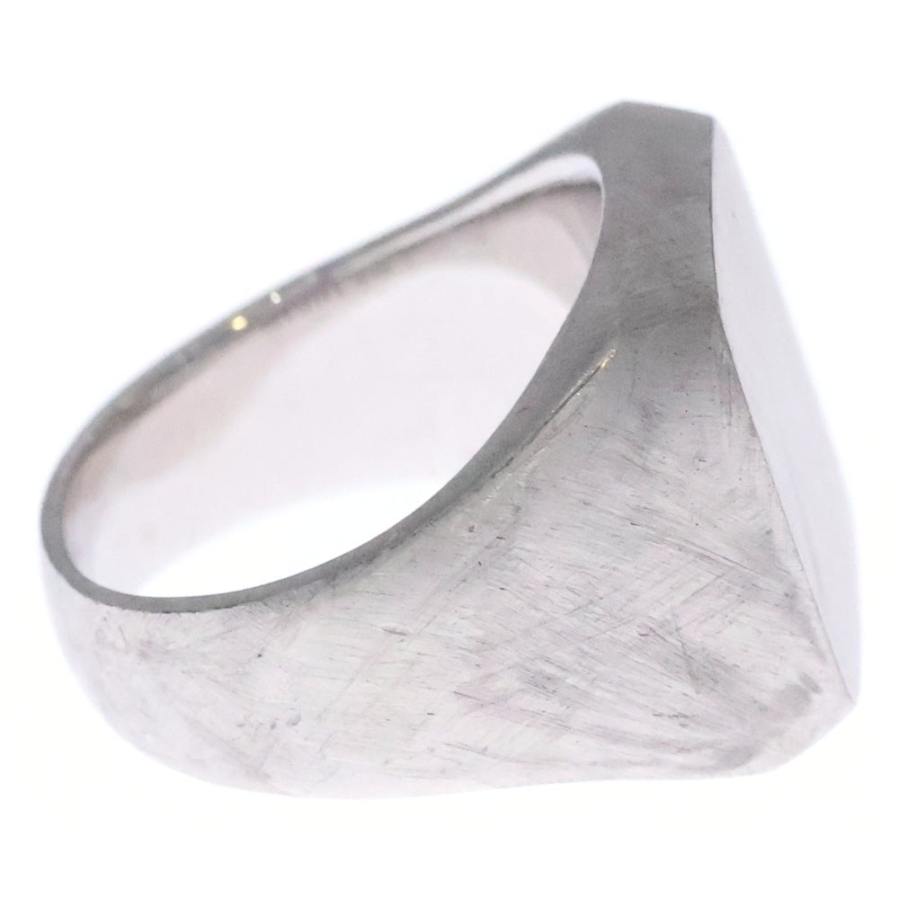 WEWILL(ウィーウィル) KIZU SIGNET RING スクエア シグネットリング シルバー Z-000-9005 レディース