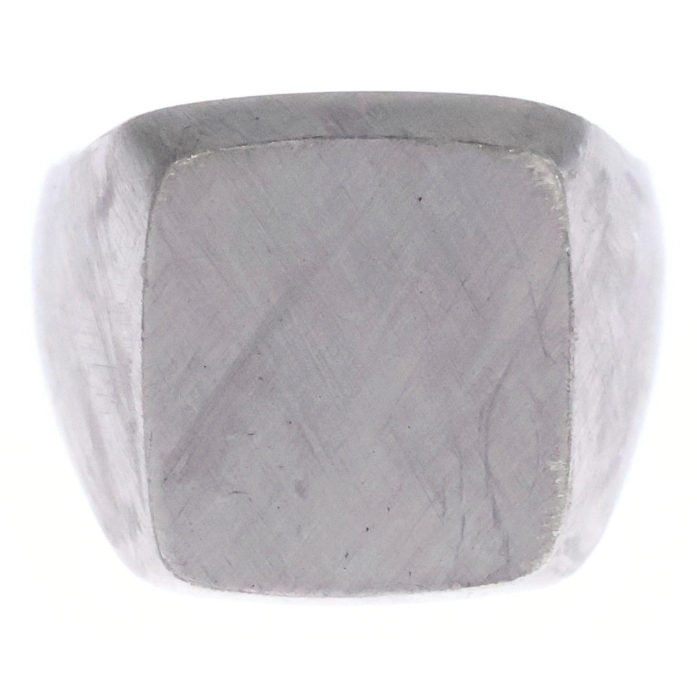WEWILL(ウィーウィル) KIZU SIGNET RING スクエア シグネットリング シルバー Z-000-9005 レディース