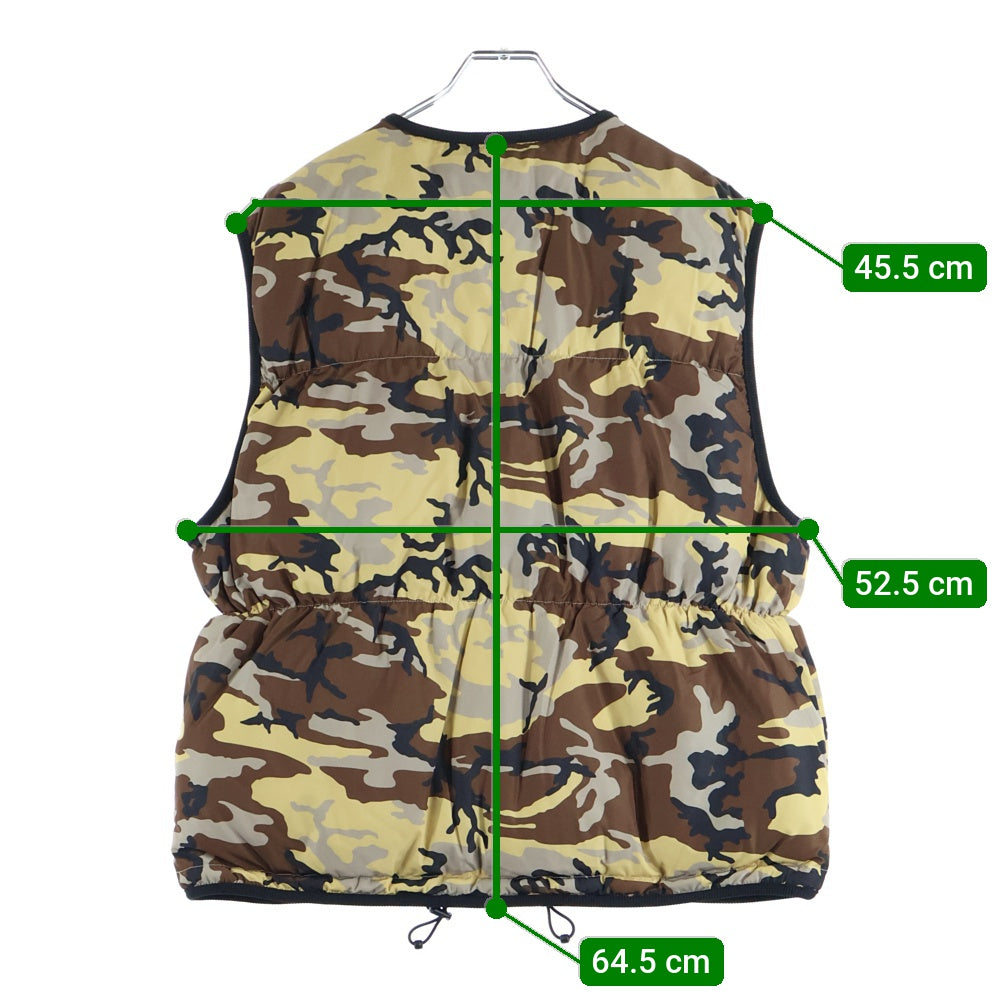 SUPREME(シュプリーム) 25SS ×Marithe + Francois Girbaud Down Puffer Vest マリテ+フランソワ ジルボー 迷彩柄 ダウン パファー ベスト マルチ