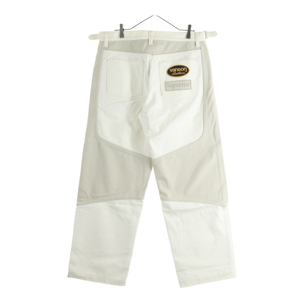 SUPREME(シュプリーム) 25SS ×VANSON Leathers Cordura Cotton Pant バンソン レザー コーデュラ コットンカーゴパンツ ホワイト