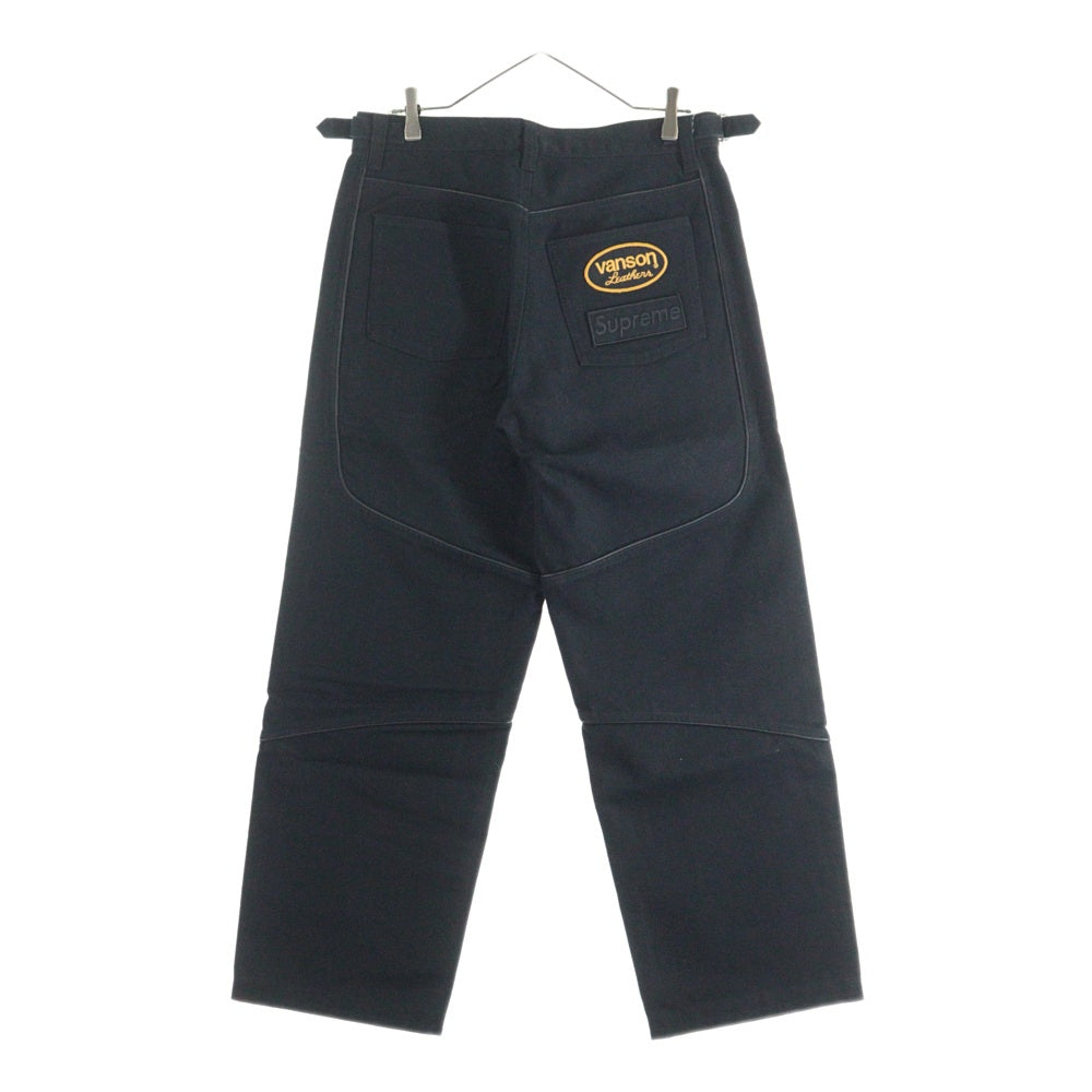 SUPREME(シュプリーム) 25SS ×VANSON Leathers Cordura Cotton Pant バンソン レザー コーデュラ コットンカーゴパンツ ブラック