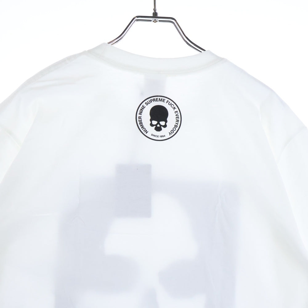 SUPREME(シュプリーム) 25AW ×NUMBER NINE Manson Tee ナンバーナイン マンソン クルーネック カットソー 半袖Tシャツ ホワイト