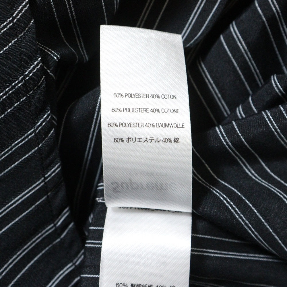 SUPREME(シュプリーム) 25AW Pinstripe Shirt ピンストライプ柄 長袖シャツ ネイビー