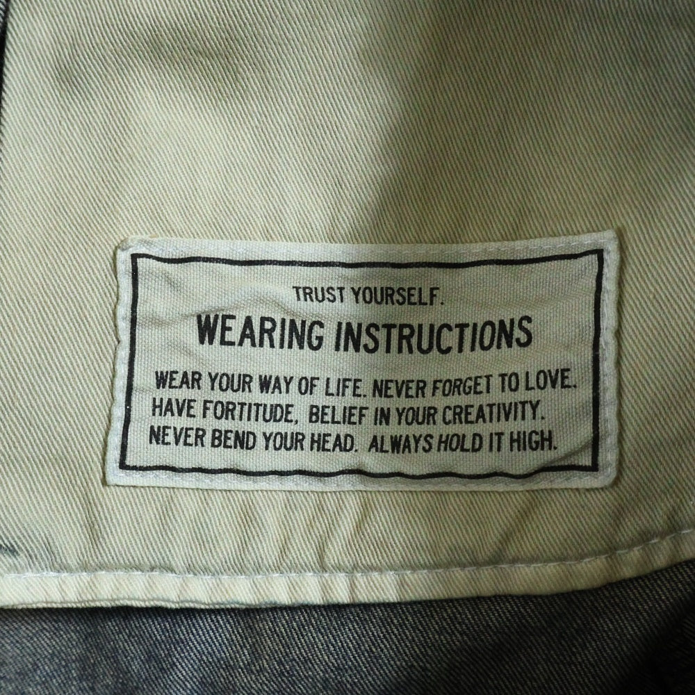 MIHARA YASUHIRO(ミハラヤスヒロ) 24SS Light Denim Wide Pants ライトデニムワイドパンツ インディゴ J12PT022