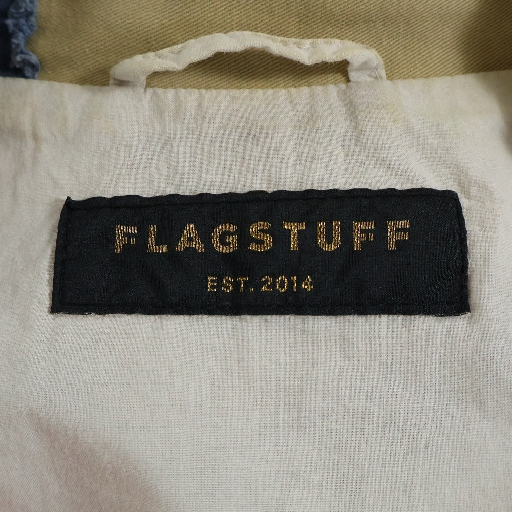 F-LAGSTUF-F(フラグスタフ) PATCH WORK SAFARI JACKET パッチワーク