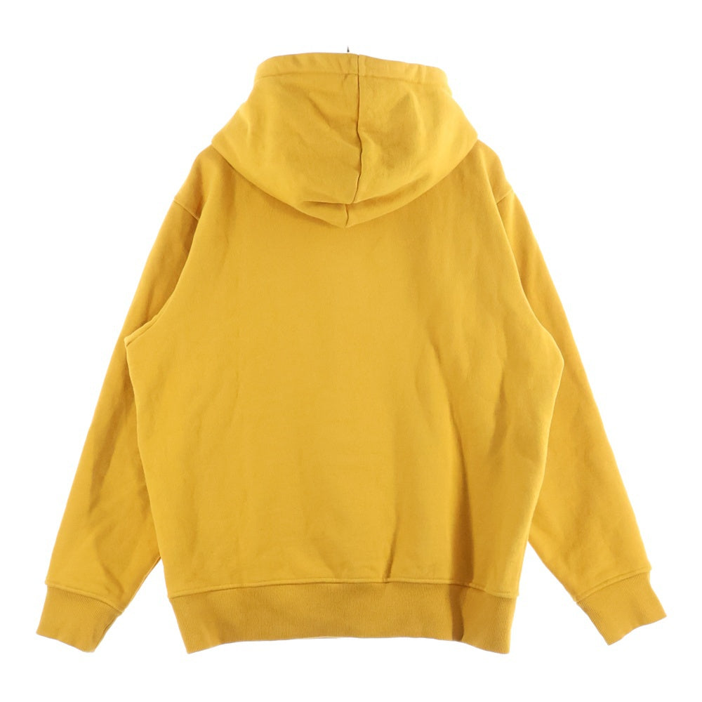KITH(キス) 17AW × VOGUE 125th Anniversary HOODIE ヴォーグ 125周年記念限定 フロントロゴ プルオーバースウェットパーカー フーディ イエロー KH2156