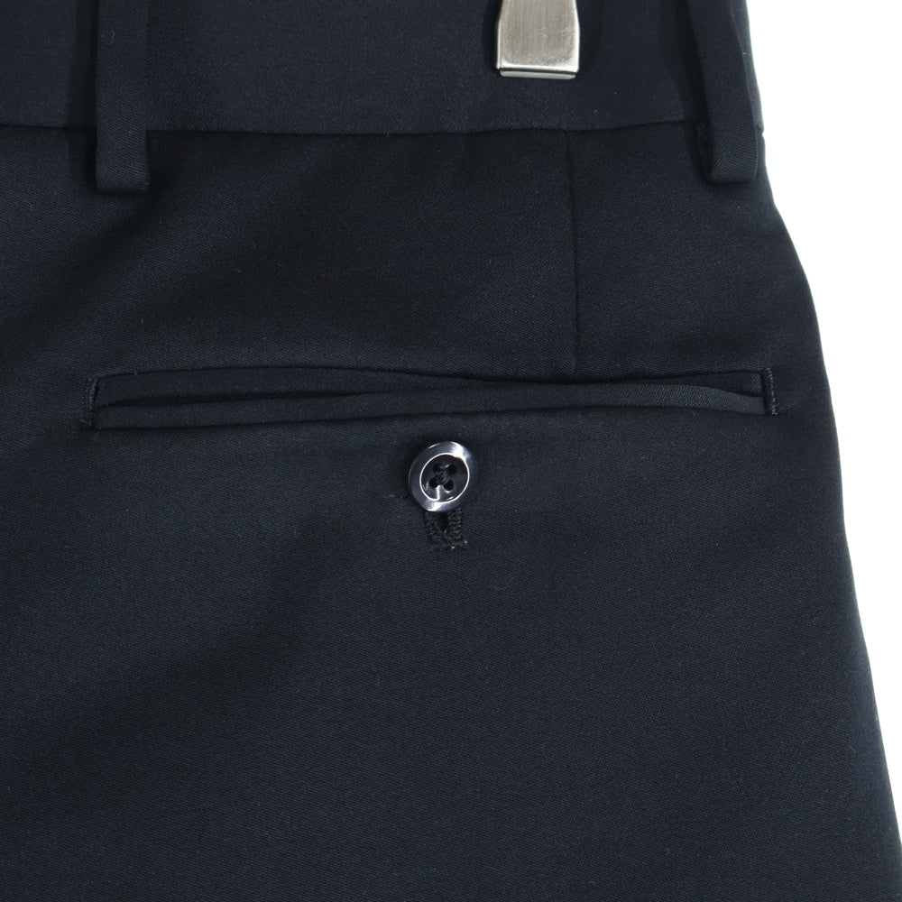 NEAT(ニート) ツータック ツイスト スラックス ブラック