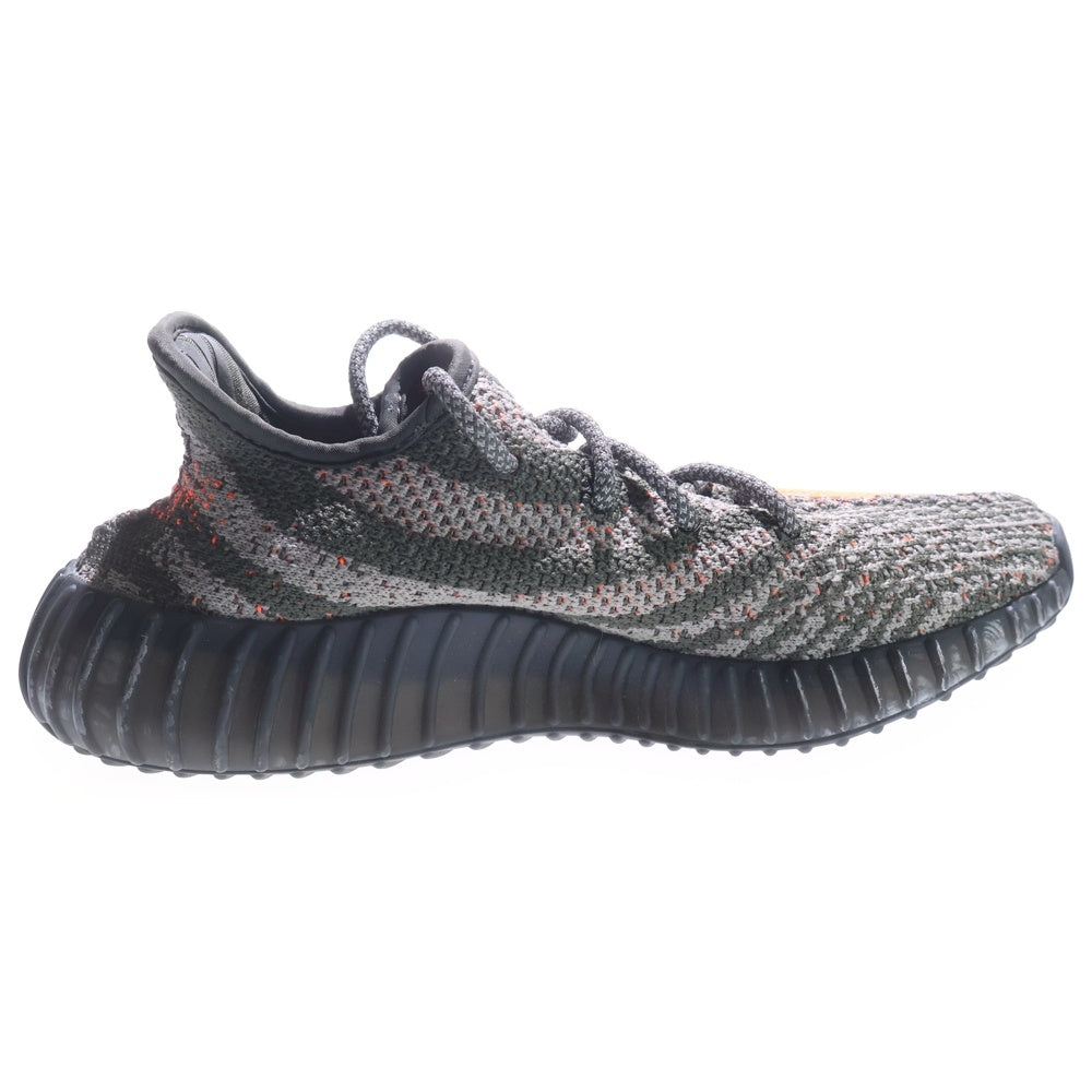 adidas(アディダス) YEEZY BOOST 350 V2 CABON BELUGA イージーブースト カーボン ベルーガ ローカットスニーカー レディース グレー/オレンジ US5.5/23.5cm HQ7045