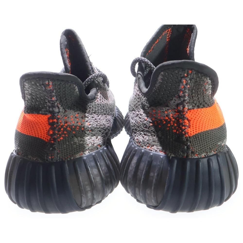 adidas(アディダス) YEEZY BOOST 350 V2 CABON BELUGA イージーブースト カーボン ベルーガ ローカットスニーカー グレー/オレンジ US7.5/25.5cm HQ7045