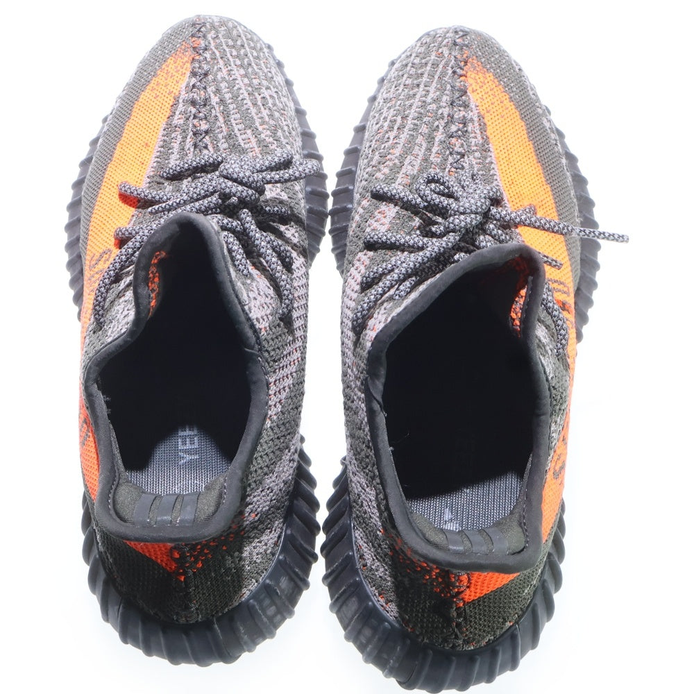 adidas(アディダス) YEEZY BOOST 350 V2 CABON BELUGA イージーブースト カーボン ベルーガ ローカットスニーカー グレー/オレンジ US7.5/25.5cm HQ7045