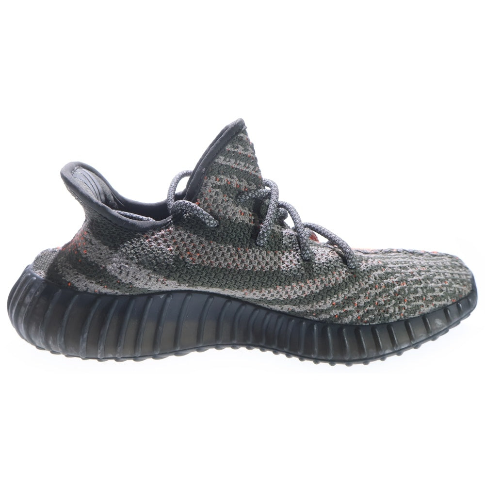 adidas(アディダス) YEEZY BOOST 350 V2 CABON BELUGA イージーブースト カーボン ベルーガ ローカットスニーカー グレー/オレンジ US7.5/25.5cm HQ7045
