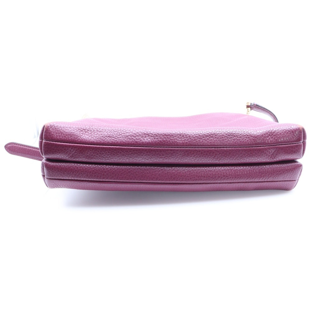 COACH(コーチ) MIA CROSSBODY ミア クロスボディ レザー ショルダー バッグ レディース ボルドー