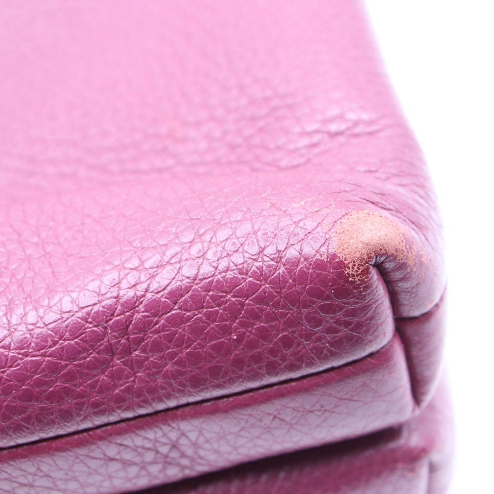 COACH(コーチ) MIA CROSSBODY ミア クロスボディ レザー ショルダー バッグ レディース ボルドー