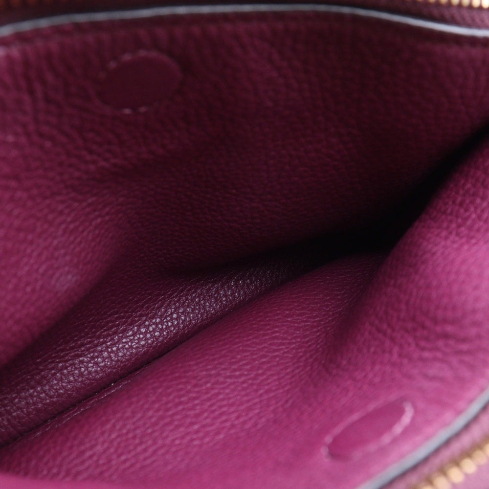 COACH(コーチ) MIA CROSSBODY ミア クロスボディ レザー ショルダー バッグ レディース ボルドー