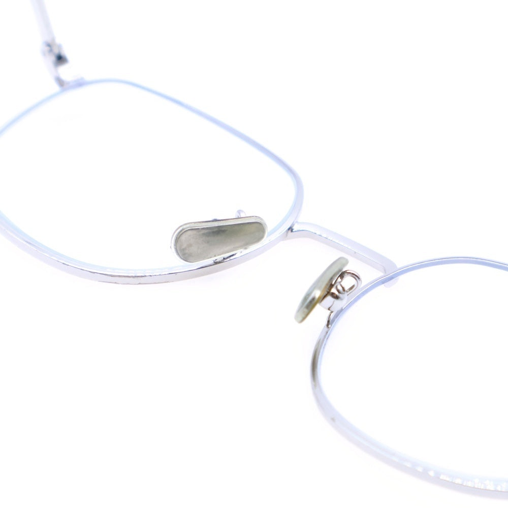 CELINE(セリーヌ) Metal Optical Frame Sunglasses ラウンドシェイプ メタルオプティカル フレーム サングラス メガネ 眼鏡 シルバー CL50037U