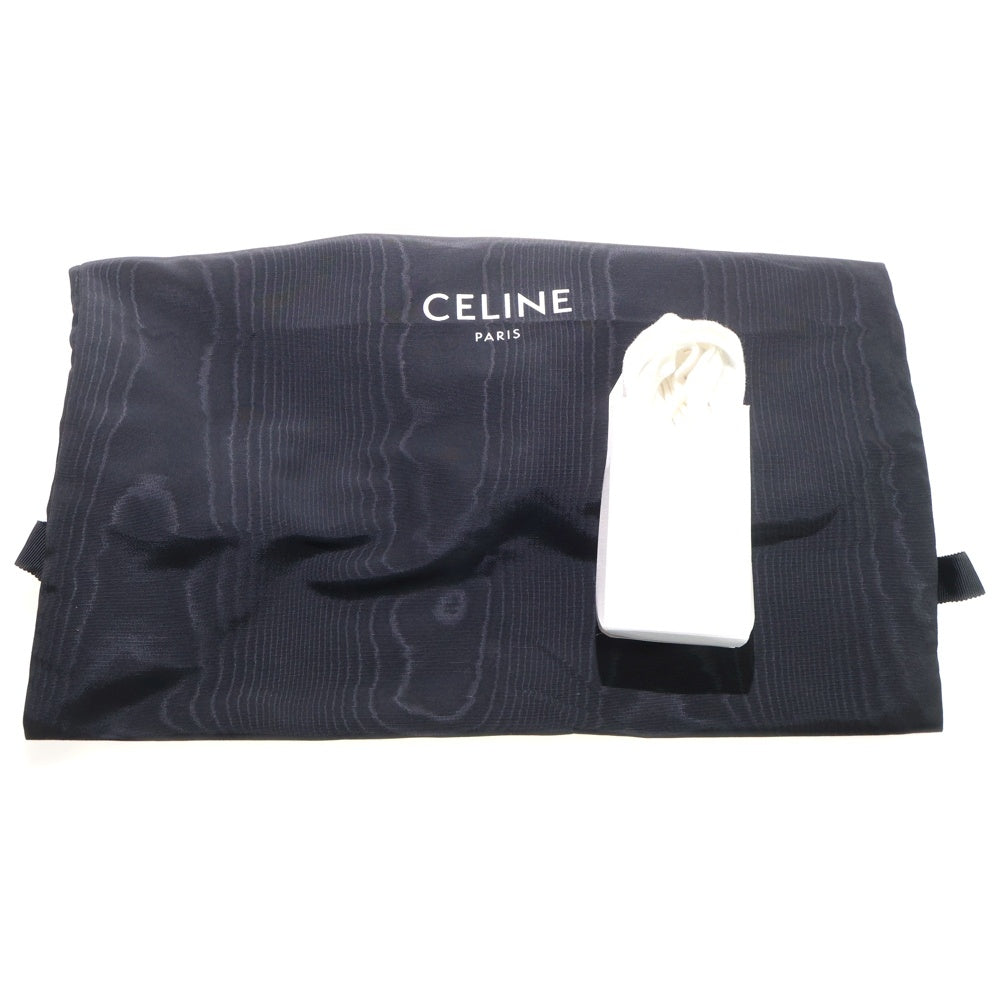 CELINE(セリーヌ) TR01L TRIOMPHE トリオンフ サイドライン レザーローカットスニーカー ホワイト/ブラック