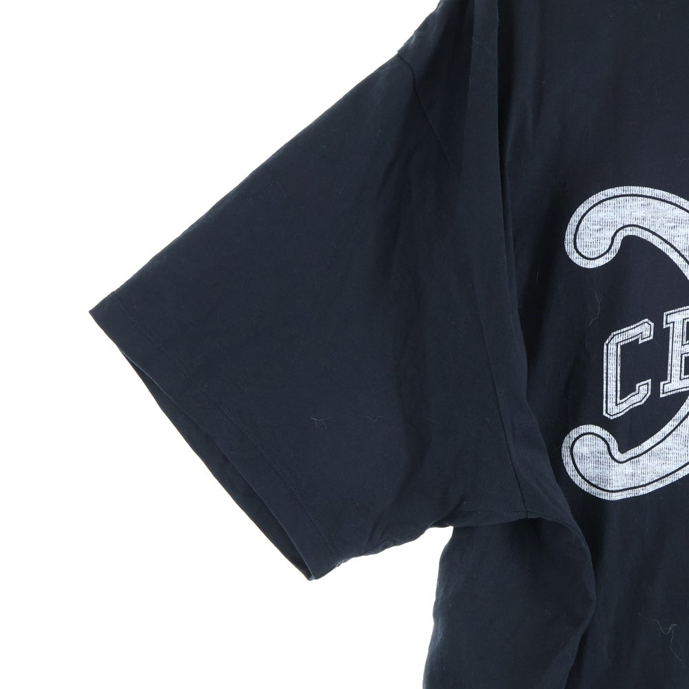 CELINE(セリーヌ) トリオンフプリント ルーズ Tシャツ ブラック RX0BO671Q