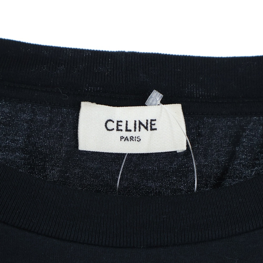 CELINE(セリーヌ) トリオンフプリント ルーズ Tシャツ ブラック RX0BO671Q