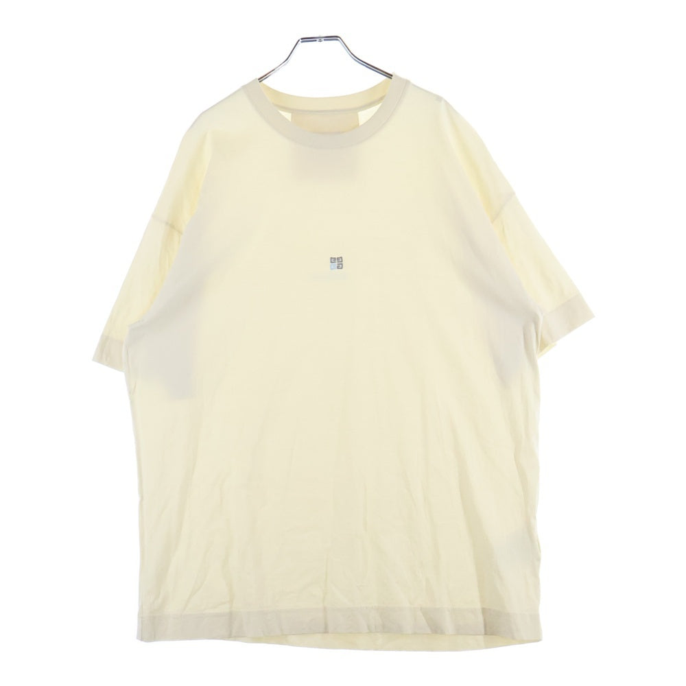 GIVENCHY(ジバンシィ) ロゴ刺繍入り 半袖Tシャツ カットソー ベージュ BM71JA3YMX