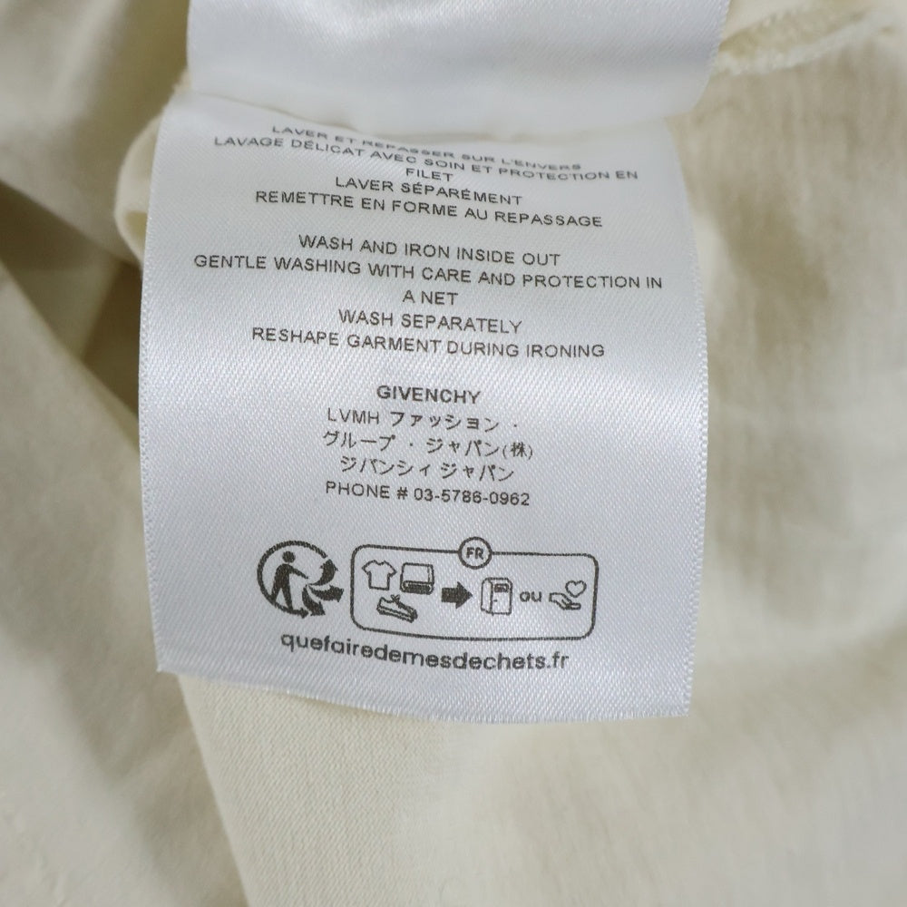 GIVENCHY(ジバンシィ) ロゴ刺繍入り 半袖Tシャツ カットソー ベージュ BM71JA3YMX