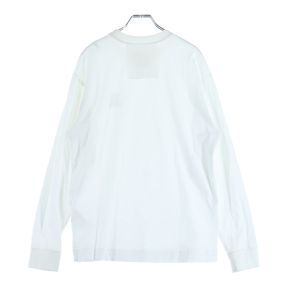 GIVENCHY(ジバンシィ) ロゴ刺繍入り 長袖Tシャツ カットソー ホワイト BM71MH3YPP