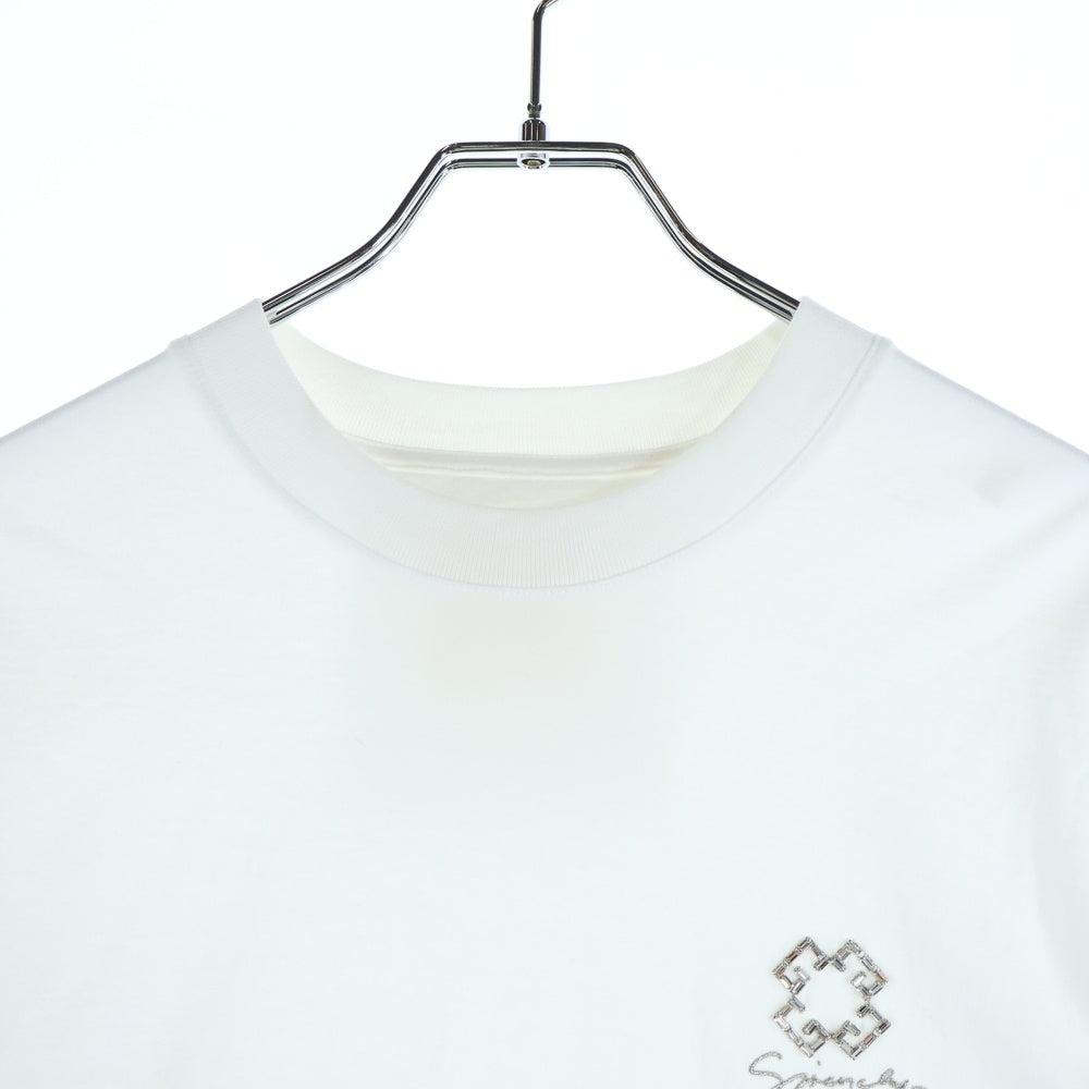 GIVENCHY(ジバンシィ) ロゴ刺繍入り 長袖Tシャツ カットソー ホワイト BM71MH3YPP