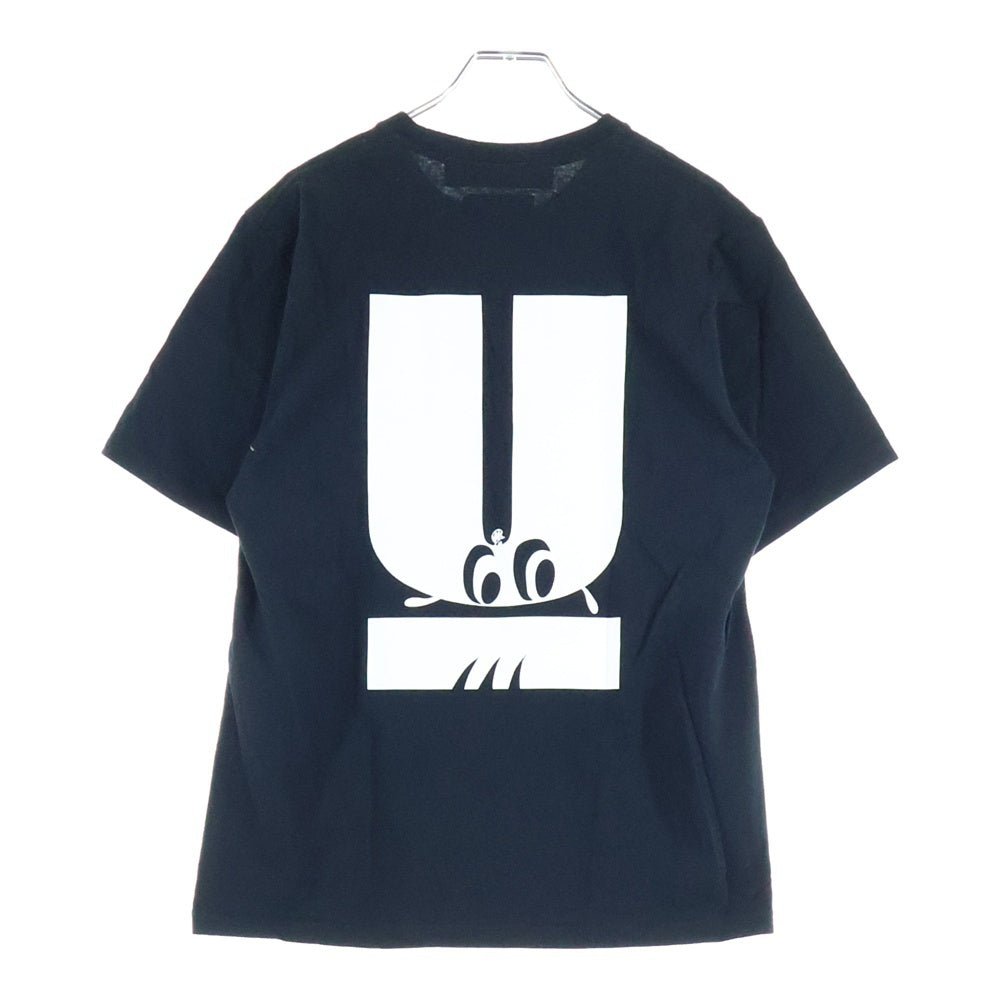 UNDERCOVER(アンダーカバー) ×SKOLOCT スコロクト ベアープリント クルーネック半袖Tシャツ カットソー ブラック UB0D3802