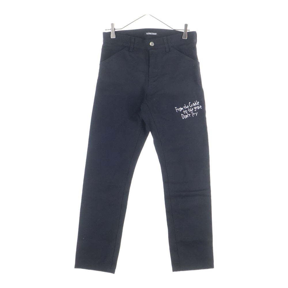 FIRSTRUST(ファーストラスト) STRAY DOG SKINNY TROUSER ストレイドッグ コットンスキニートラウザー デニムパンツ ブラック 241FRPT-001