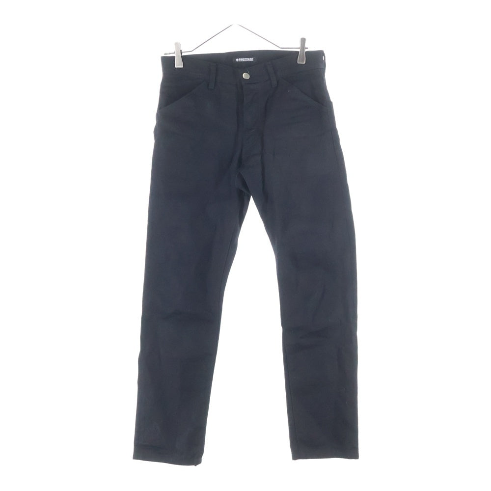 FIRSTRUST(ファーストラスト) STRAY DOG SKINNY TROUSER SOLID ストレイドッグ ソリッド コットンスキニートラウザー デニムパンツ ブラック 241FRPT-001S