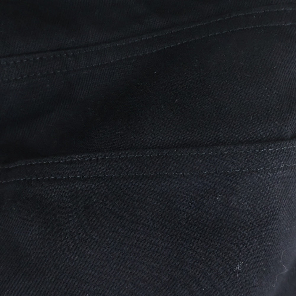 FIRSTRUST(ファーストラスト) STRAY DOG SKINNY TROUSER SOLID ストレイドッグ ソリッド コットンスキニートラウザー デニムパンツ ブラック 241FRPT-001S