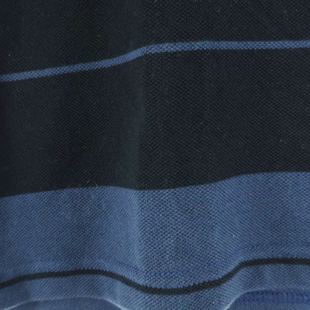 WACKO MARIA(ワコマリア) 23SS STRIPED CREW NECK T-SHIRT ストライプド クルーネック 半袖ポケットTシャツ カットソー ネイビー/ブラック 23SS-WMT-SS01