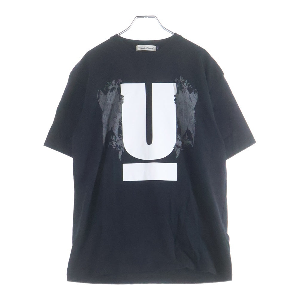 UNDERCOVER(アンダーカバー) 25SS グラフィックロゴプリント 半袖Tシャツ カットソー ブラック UC1E3807