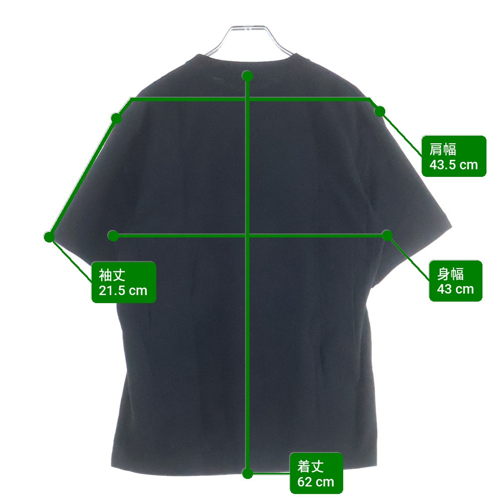 UNDERCOVER(アンダーカバー) 22SS フロントロゴプリント 半袖Tシャツ カットソー ブラック UC1B3807