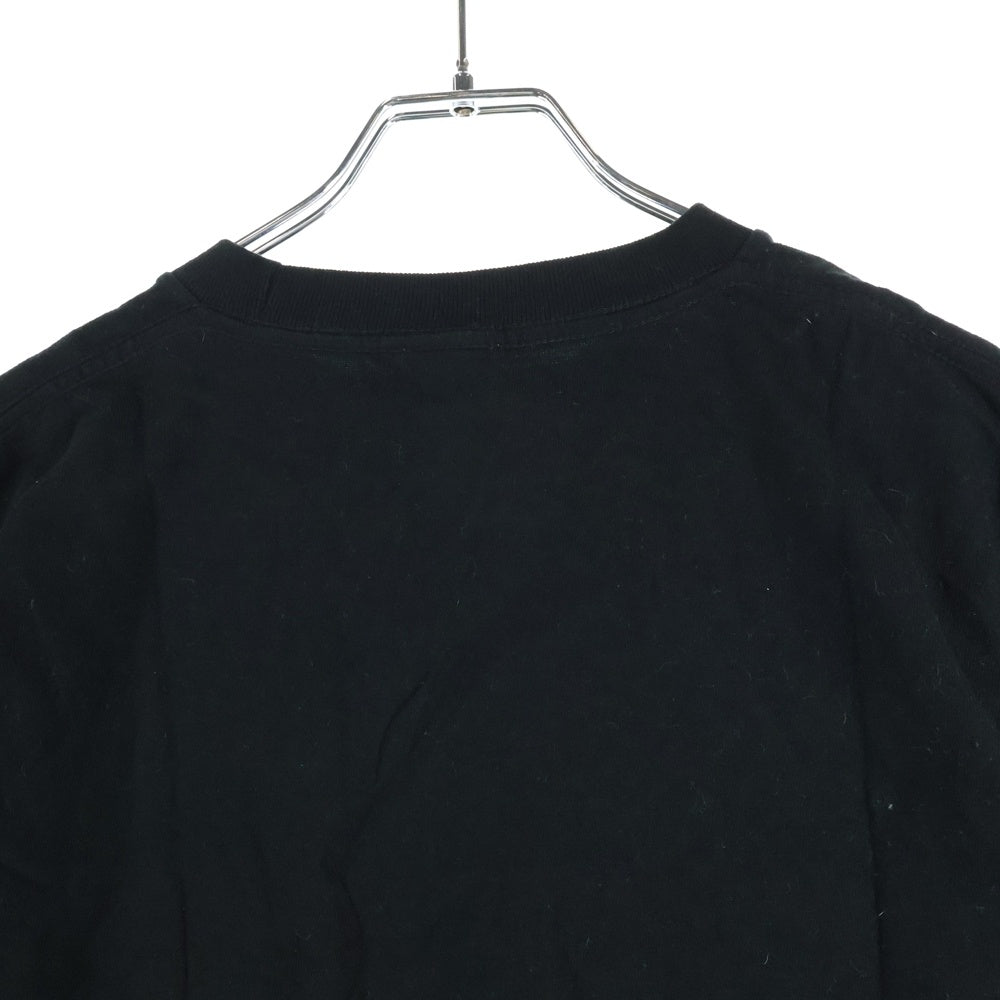 Lewis Leathers(ルイスレザー) LIGHTNING ZIPPERS ライトニングジッパー フロントプリント 半袖Tシャツ カットソー ブラック