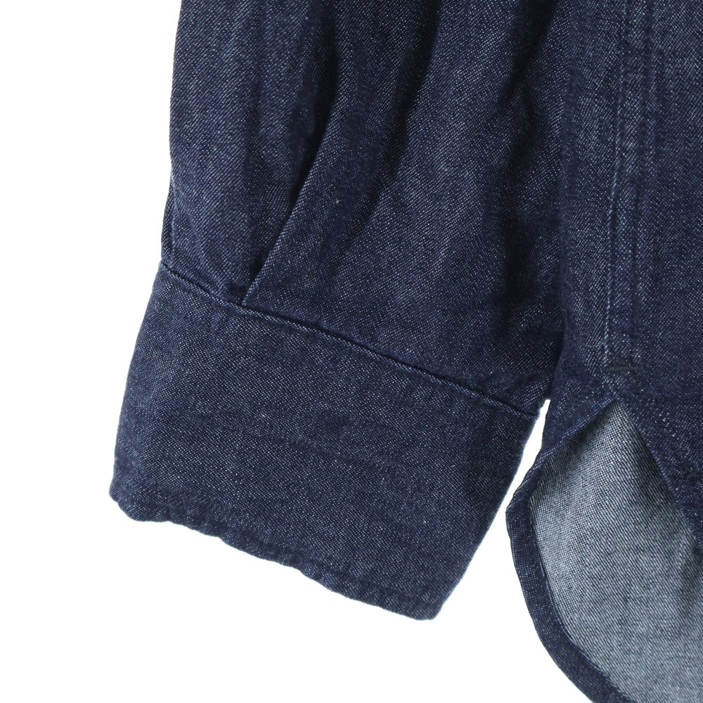 WACKO MARIA(ワコマリア) 24SS ×LEE DENIM WESTERN SHIRT リー デニムウエスタン長袖シャツ インディゴ 24SS-WMS-LE01