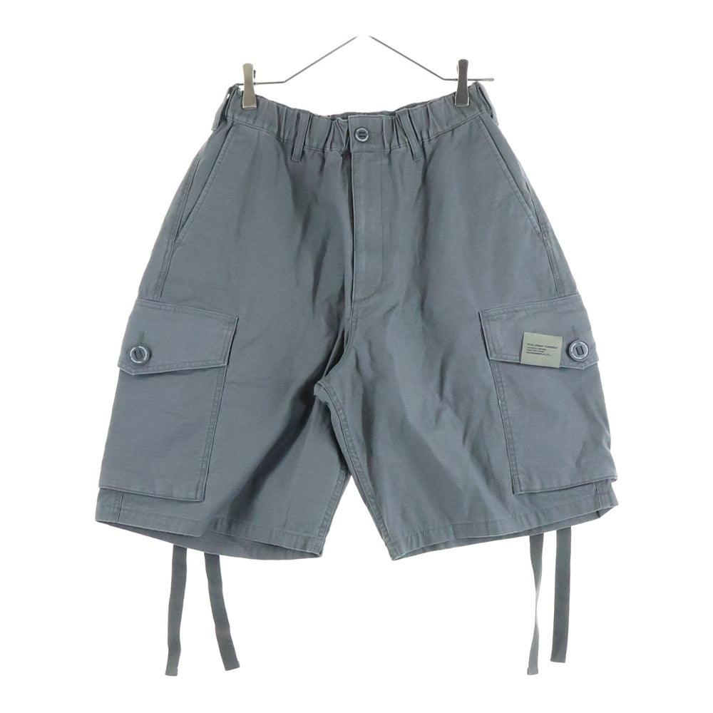 NEIGHBORHOOD(ネイバーフッド) 25SS WIDE CARGO SHORT PANTS ワイドカーゴ ショートパンツ ハーフパンツ グレー 251SPNH-PTM07