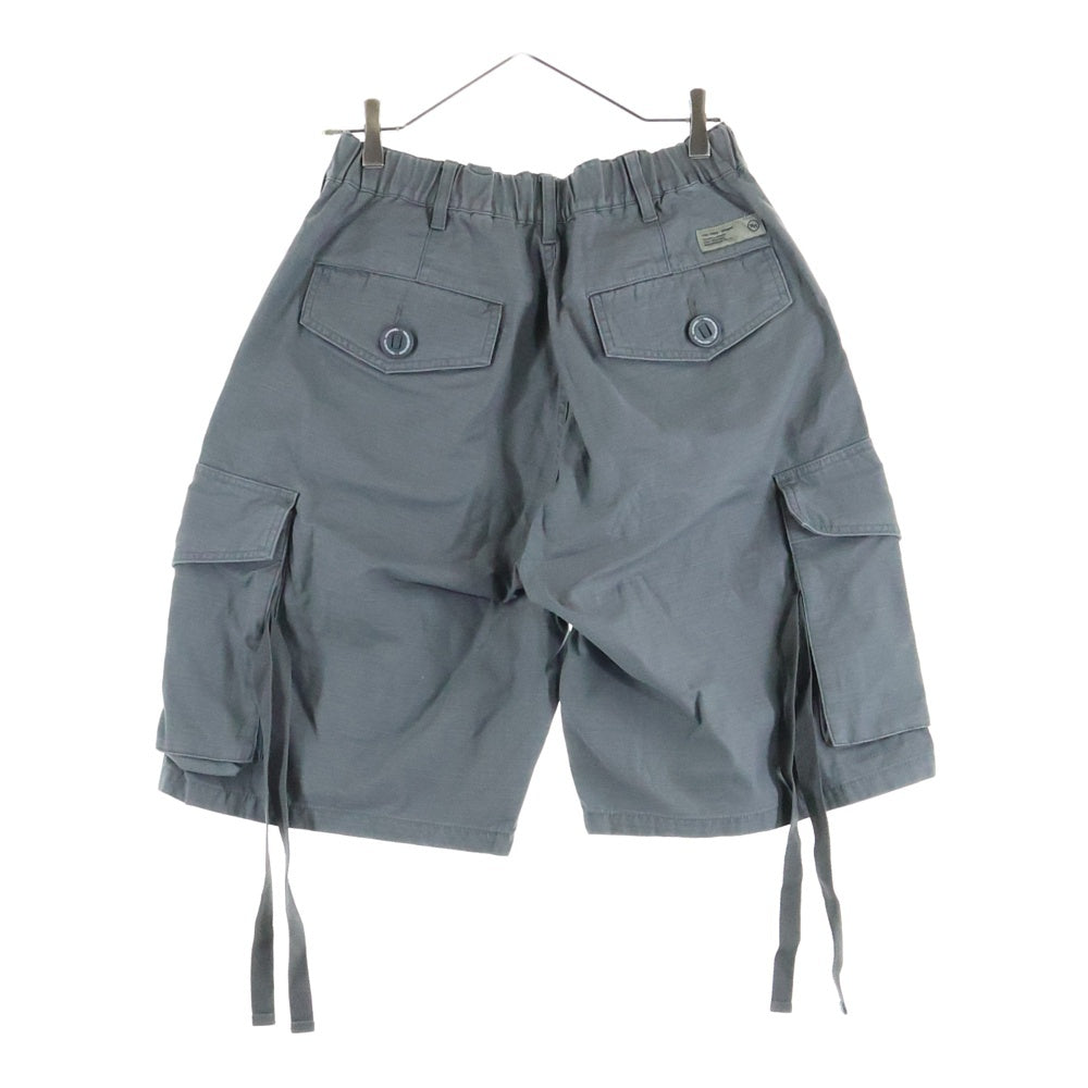 NEIGHBORHOOD(ネイバーフッド) 25SS WIDE CARGO SHORT PANTS ワイドカーゴ ショートパンツ ハーフパンツ グレー 251SPNH-PTM07