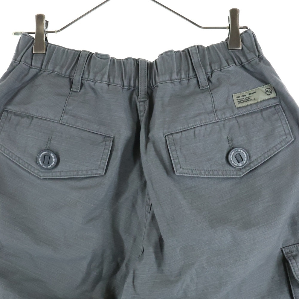 NEIGHBORHOOD(ネイバーフッド) 25SS WIDE CARGO SHORT PANTS ワイドカーゴ ショートパンツ ハーフパンツ グレー 251SPNH-PTM07