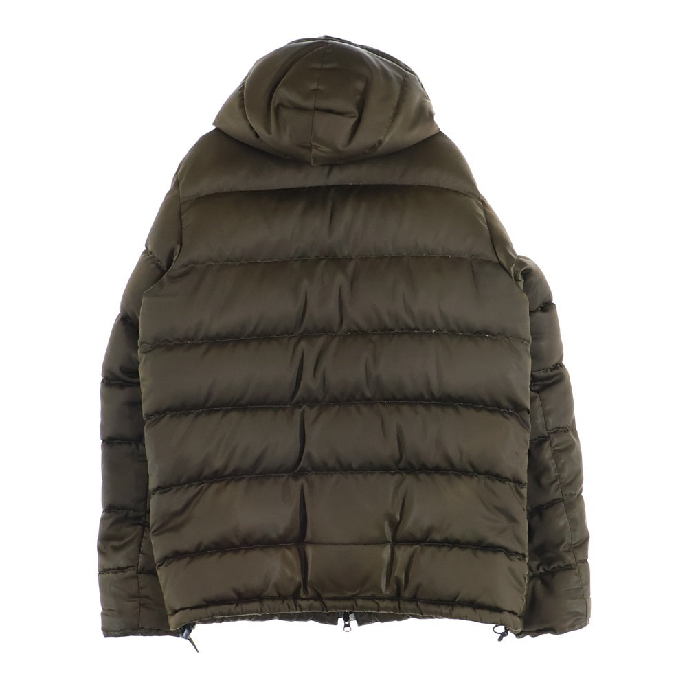 NO BRAND(ノーブランド) PETER HUTCHINSON ピーターハッチンソン ナイロン フーデッド ダウンジャケット ブラウン PH-11AW01