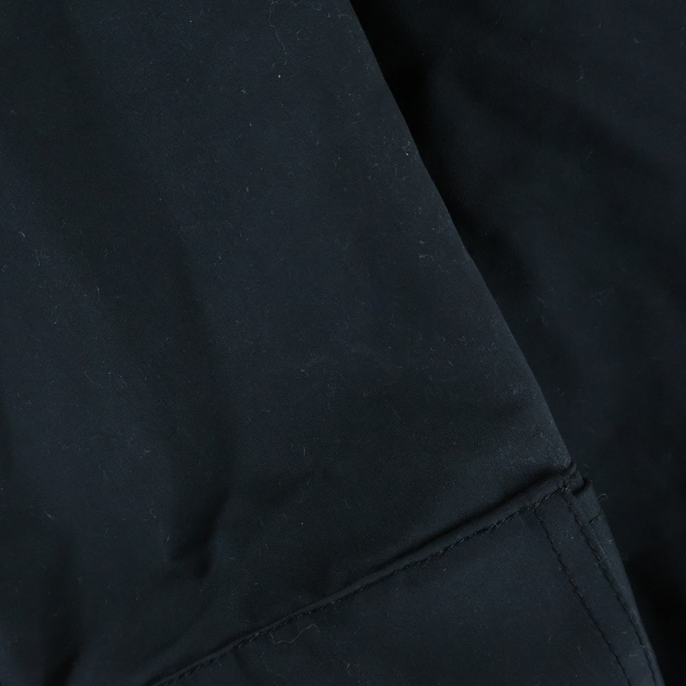 THE RERACS(ザ リラクス) ボアベストライナーモッズコート ブラックxホワイト レディース