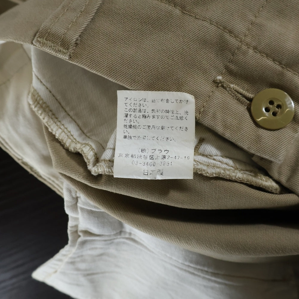 67nowos(ロクシチノーウォス) Chino Pants チノパンツ ベージュ レディース