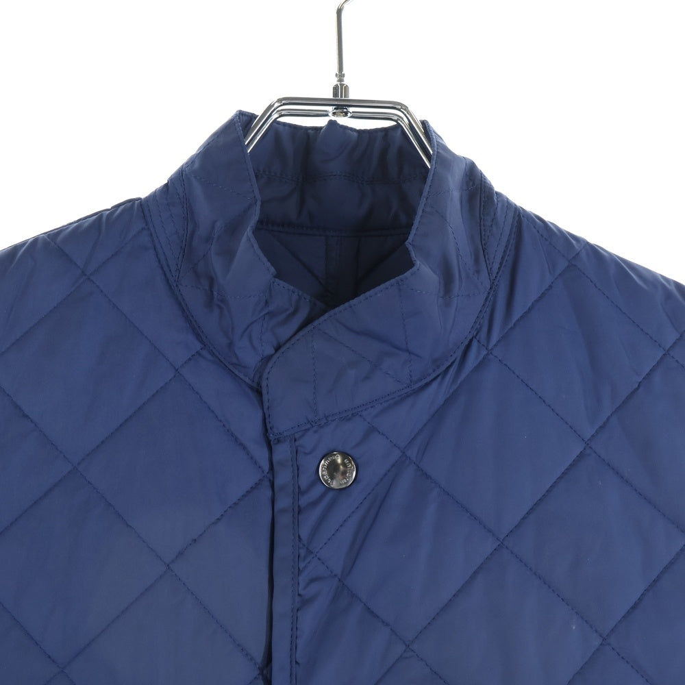 UNIFORM EXPERIMENT(ユニフォームエクスペリメント) ダブルポケット 5B キルティングベスト ネイビー UE-123019