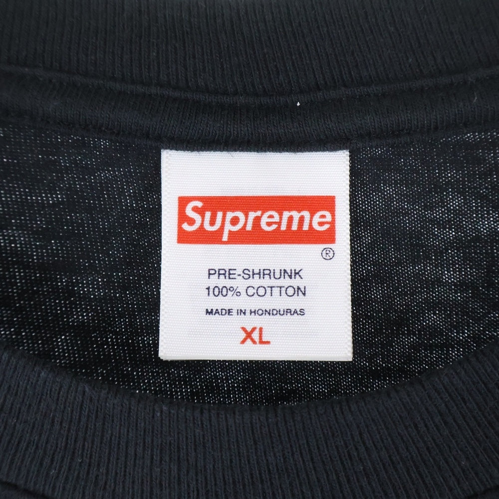 SUPREME(シュプリーム) 25SS Beef Tee ビーフ Tシャツ 半袖 クルーネック カットソー ブラック