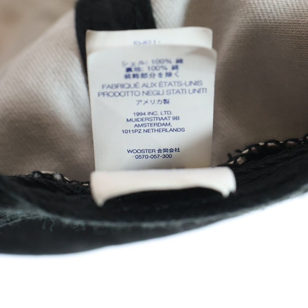 SUPREME(シュプリーム) 25SS License Plate 6-Panel cap ライセンス プレート シックスパネル ベースボールキャップ 帽子 ブラック