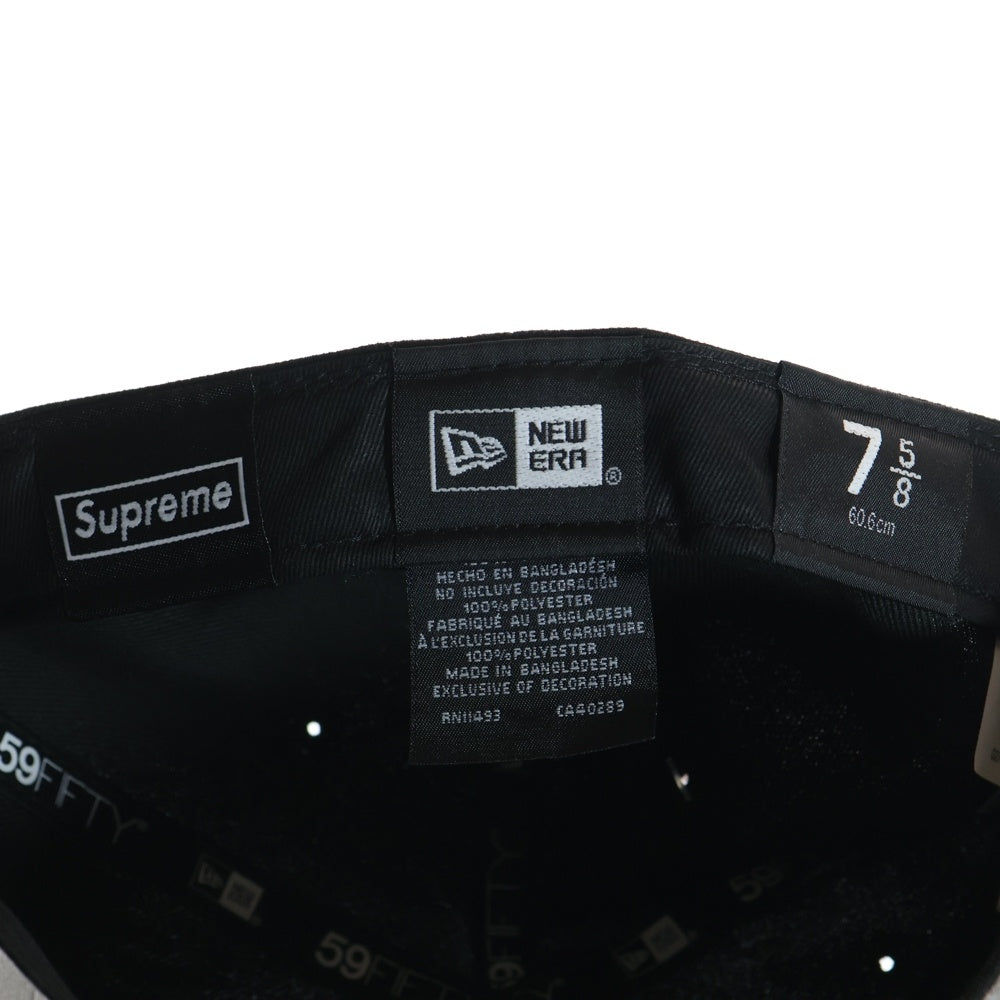 SUPREME(シュプリーム) 25SS ×NEW ERA Homerun S Logo Baseball Cap ニューエラ ホームランSロゴ ベースボールキャップ ブラック
