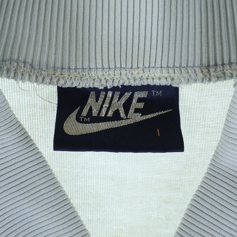 NIKE(ナイキ) 80s トラックジャケット ブルゾン グレーxレッド